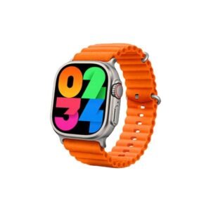 js9 ultra max smart watch 2.12 amoled display bluetooth calling nfc orange