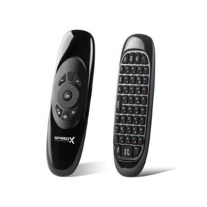 SPEEDX C120 Wireless Air Mouse Keyboard Remote for Smart TV & Android TV