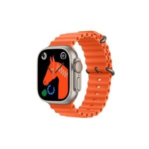 x8 ultra smart watch 49mm bluetooth calling wearfit pro orange