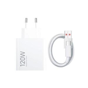 Xiaomi 120W HyperCharge Adapter with Type-C Fast Charging Cable