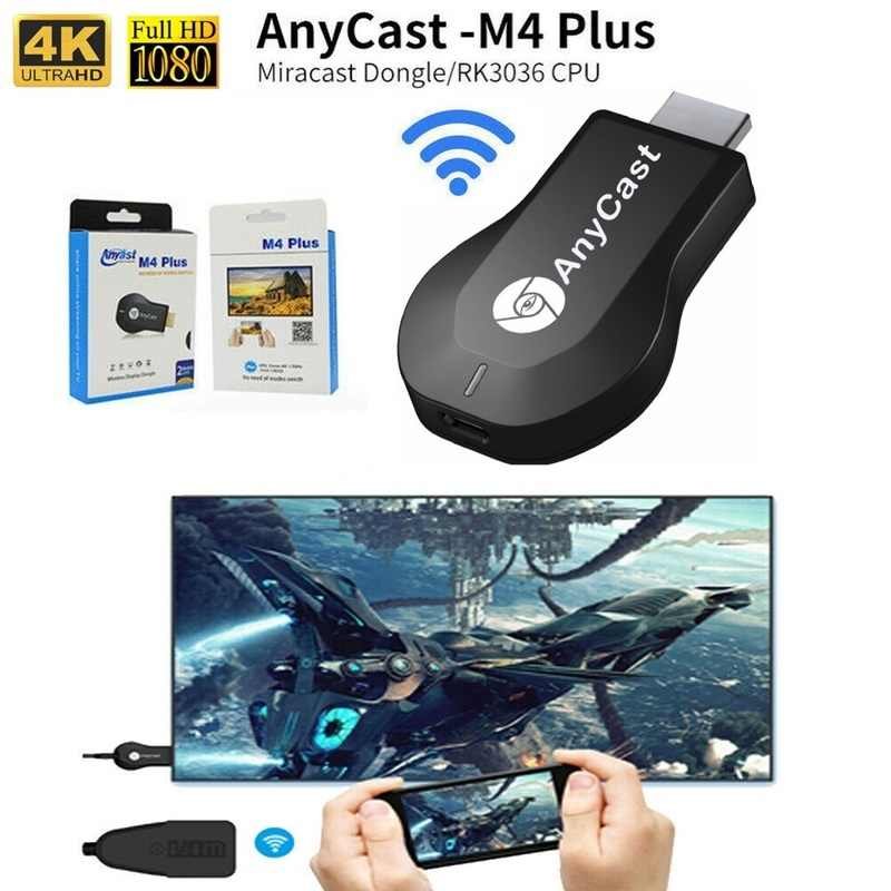 AnyCast M9 Plus Wireless HDMI Display Dongle 1080P WiFi Screen Mirroring Adapter auto draft